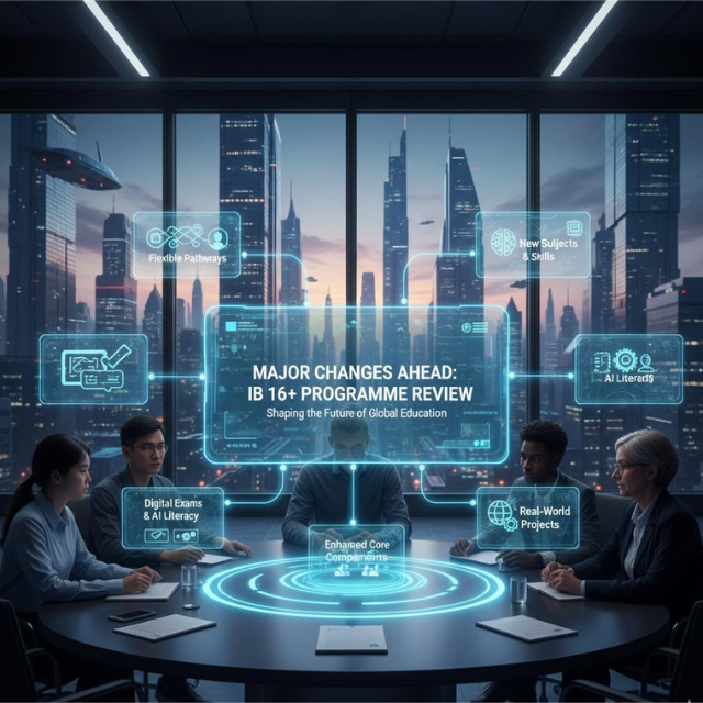 IB Diploma Programme and Career-related Programme infographic showing future changes